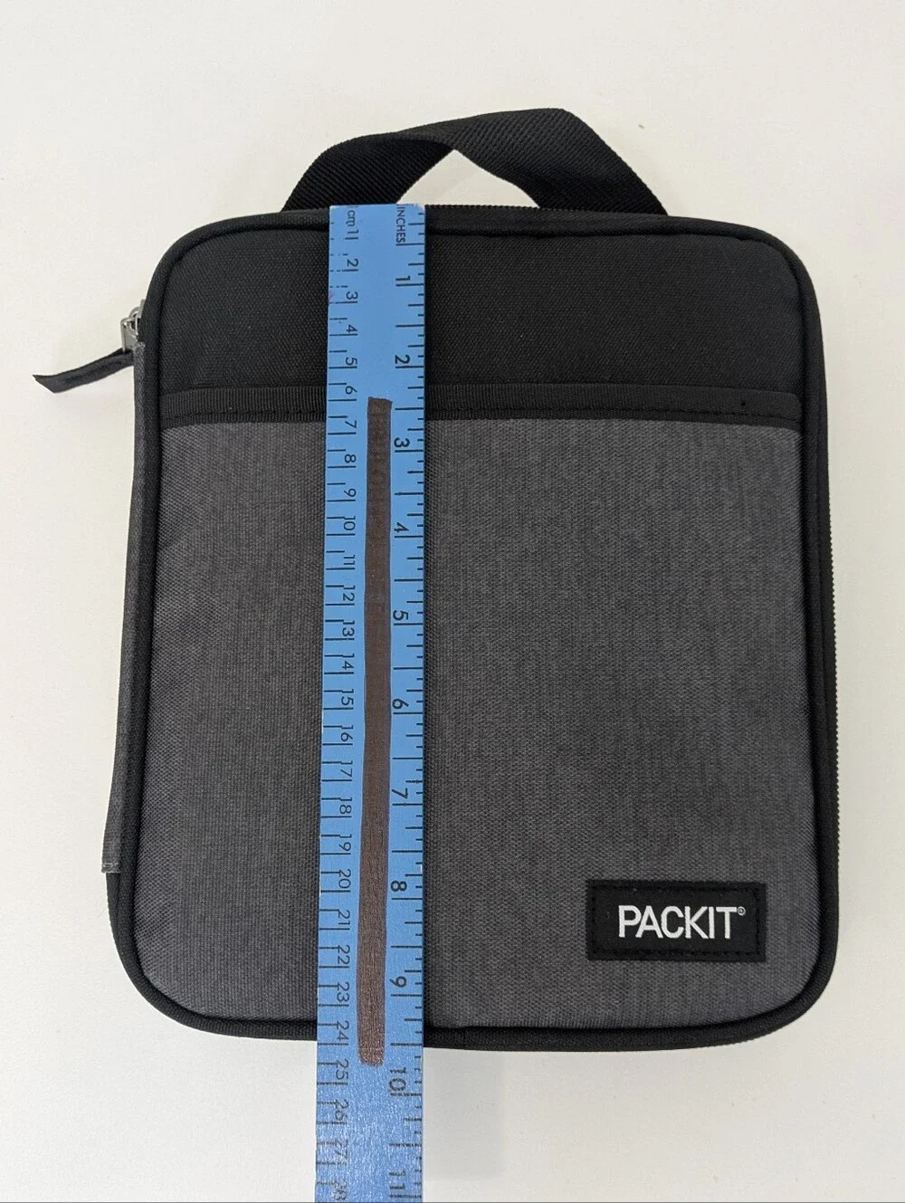 PackIt Freezable Lunchbox - Black & Gray - Pack It Cooler